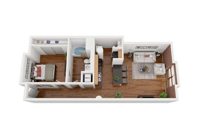 1F Layout - 1F Premium