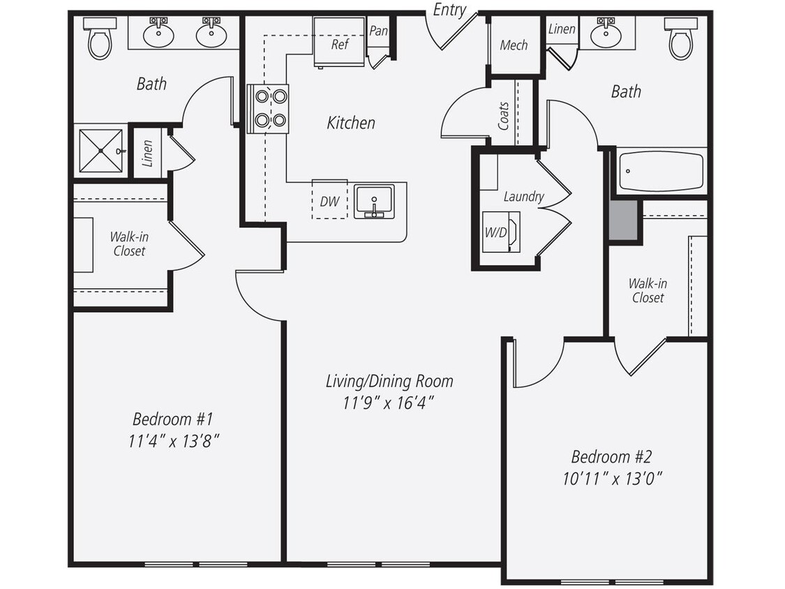 Floor Plan - B2-1129
