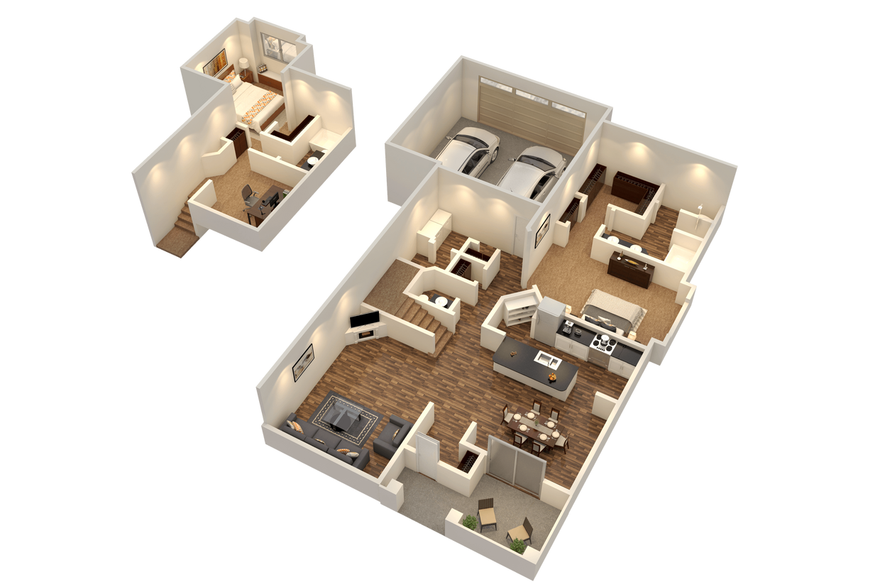 Floor Plan - Snowmass Townhome