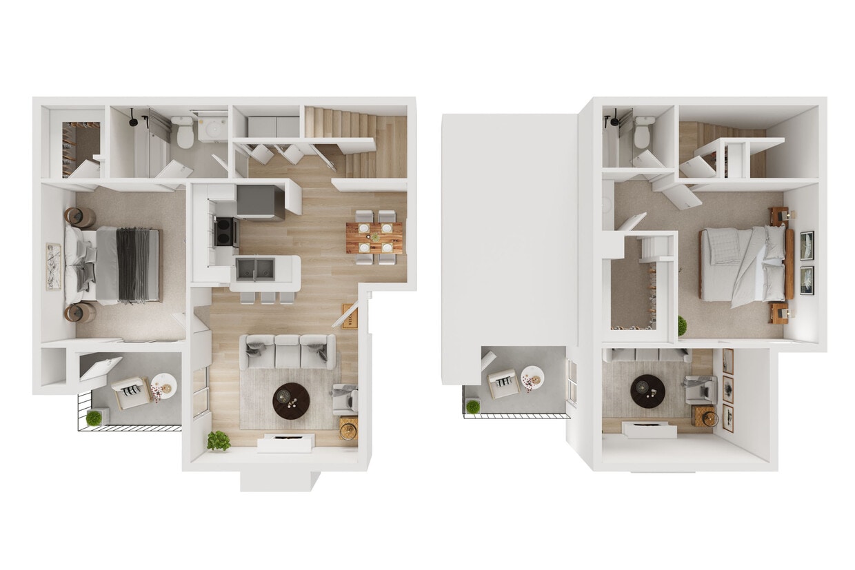 C242440_TheWestside_3DFloorPlan_2x2_B6_1130sqft - B6