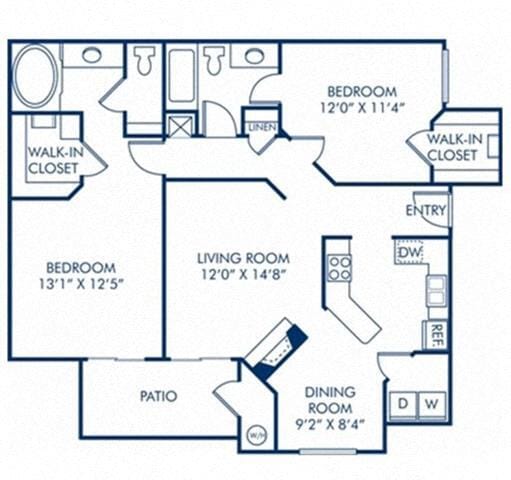 Floor Plan - 2B