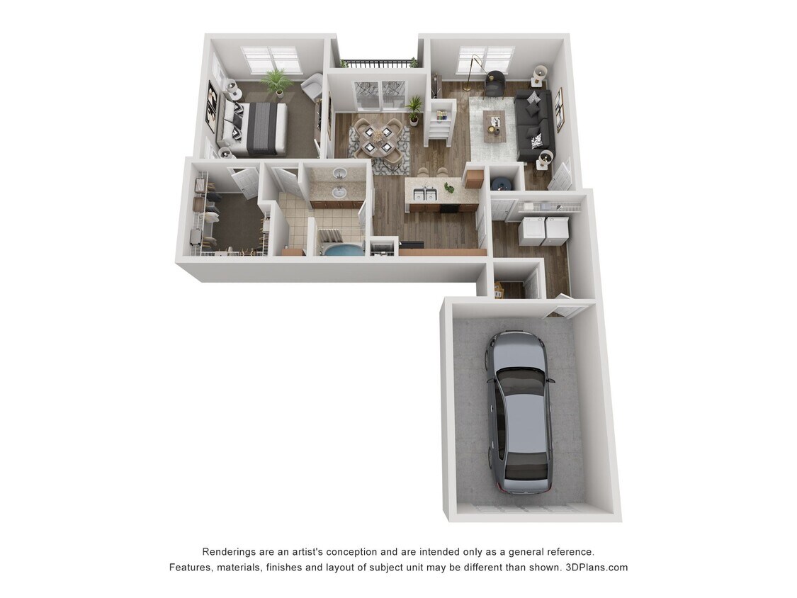 Floor Plan - A4D - Garage