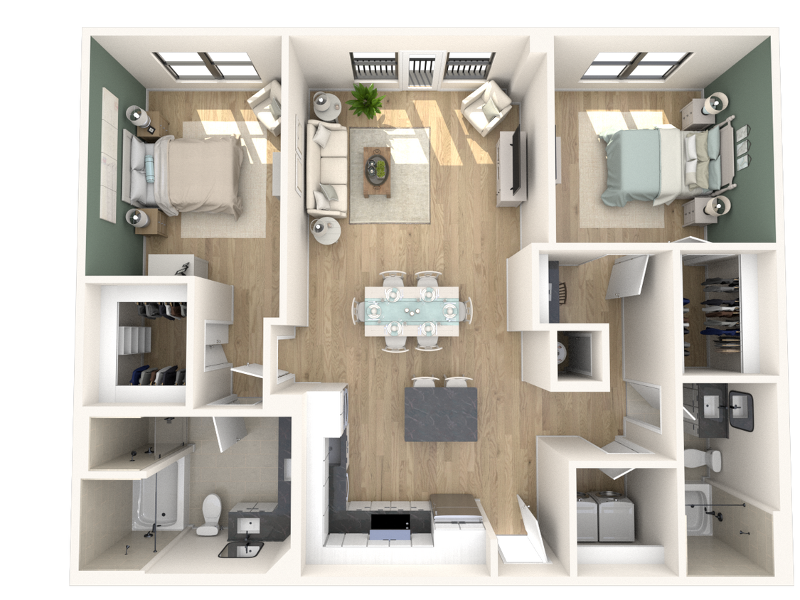 Floor Plan - Bellaire
