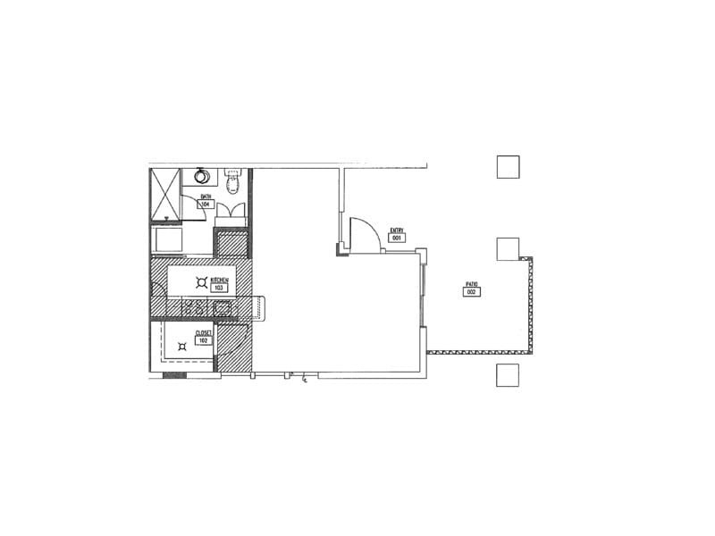 Floor Plan - Studio