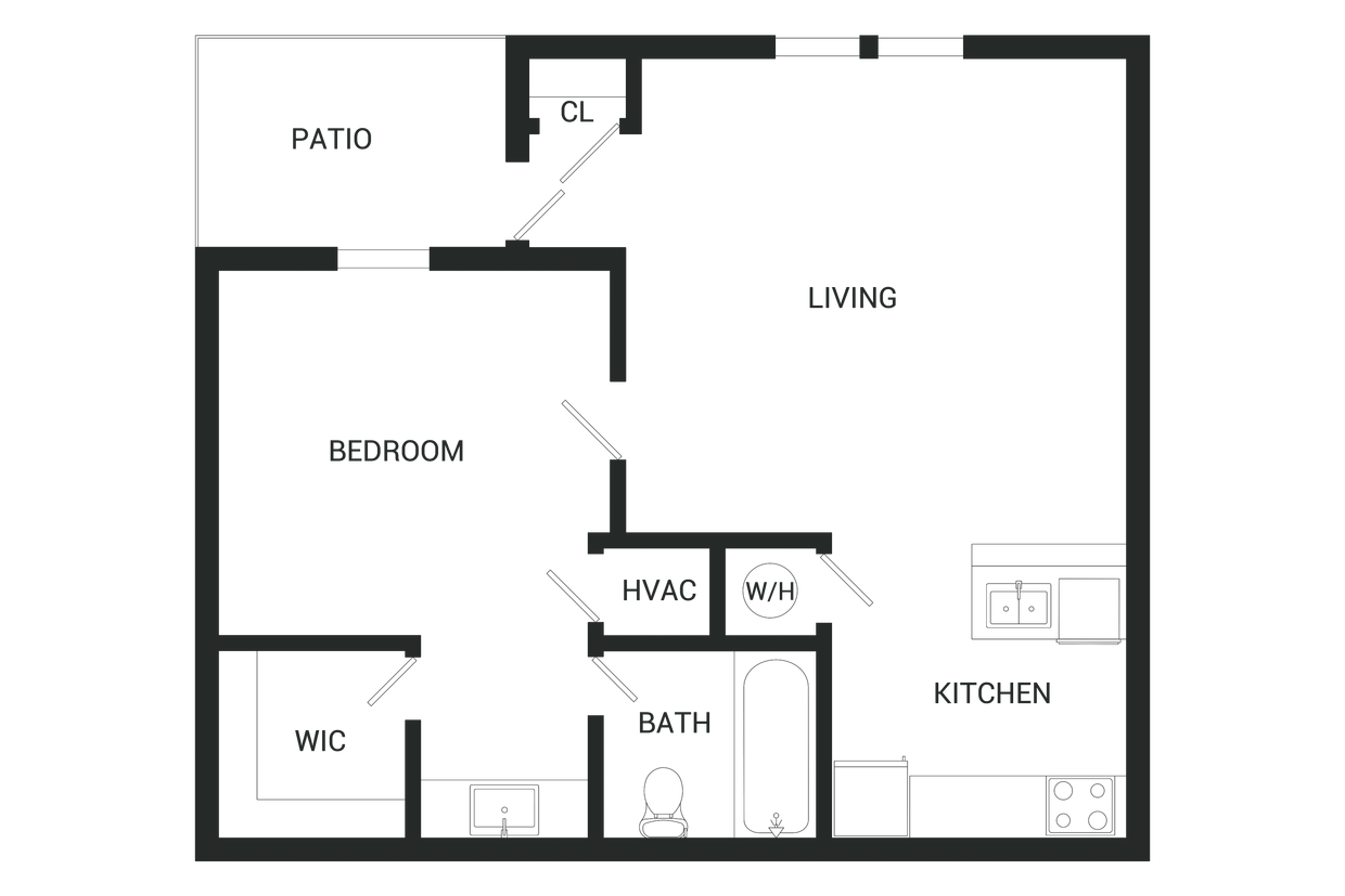 Floor Plan - The Garland