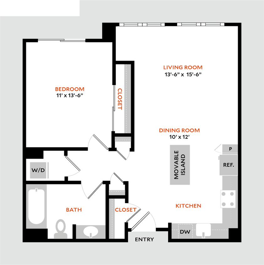 Floor Plan - Plan 1B