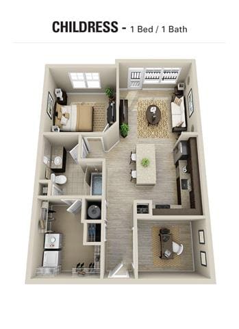 Floor Plan - Childress w/Den