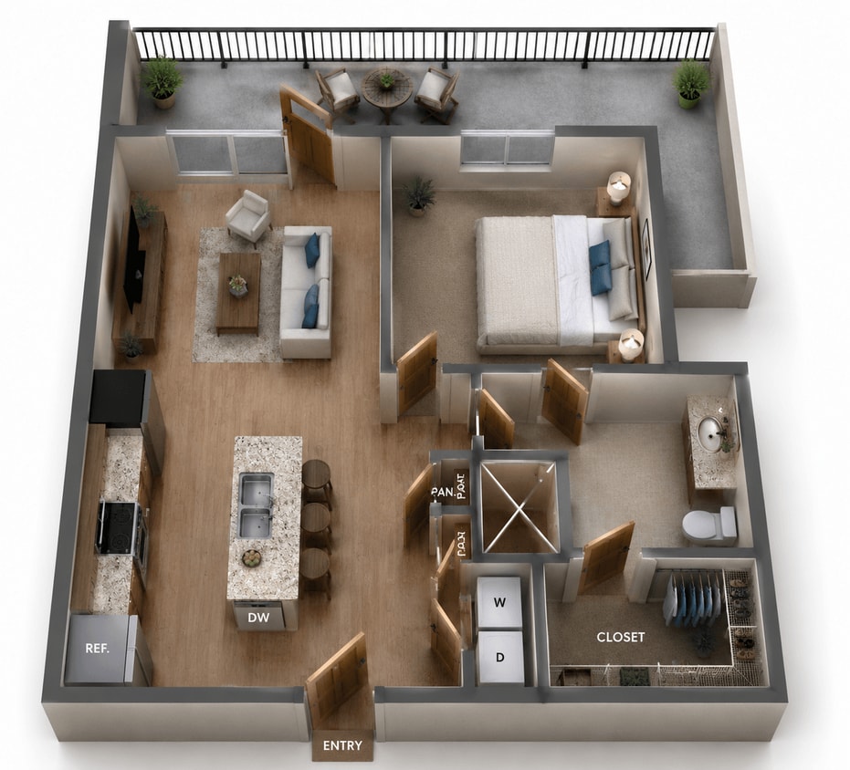 Floor Plan - A2S-1