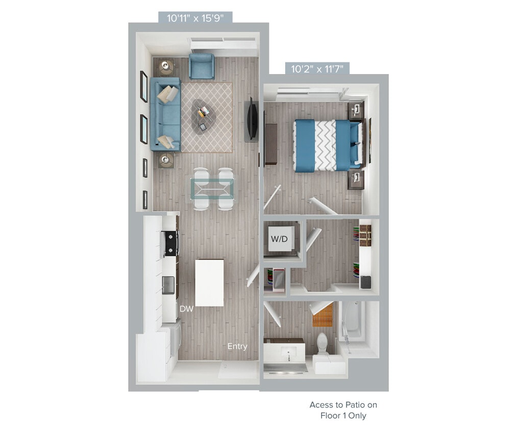 Floor Plan - A4-667SF-A1-2MIR2