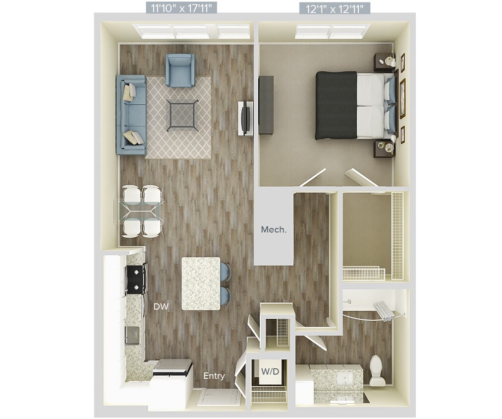 Floor Plan - A6-809