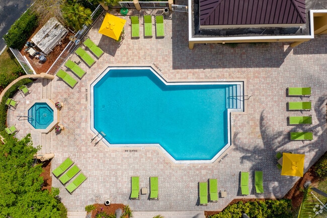 Aerial - Tennis Towers Apartments