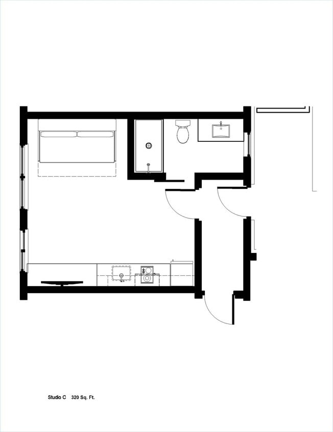 Floor Plan - Studio C