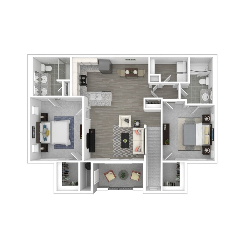 Floor Plan - 2X2D - Skysuite