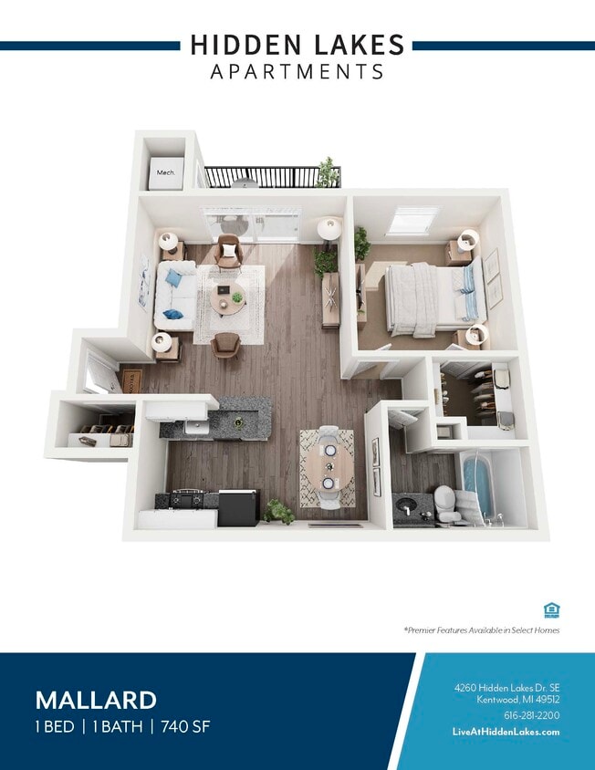 Floor Plan - The Mallard