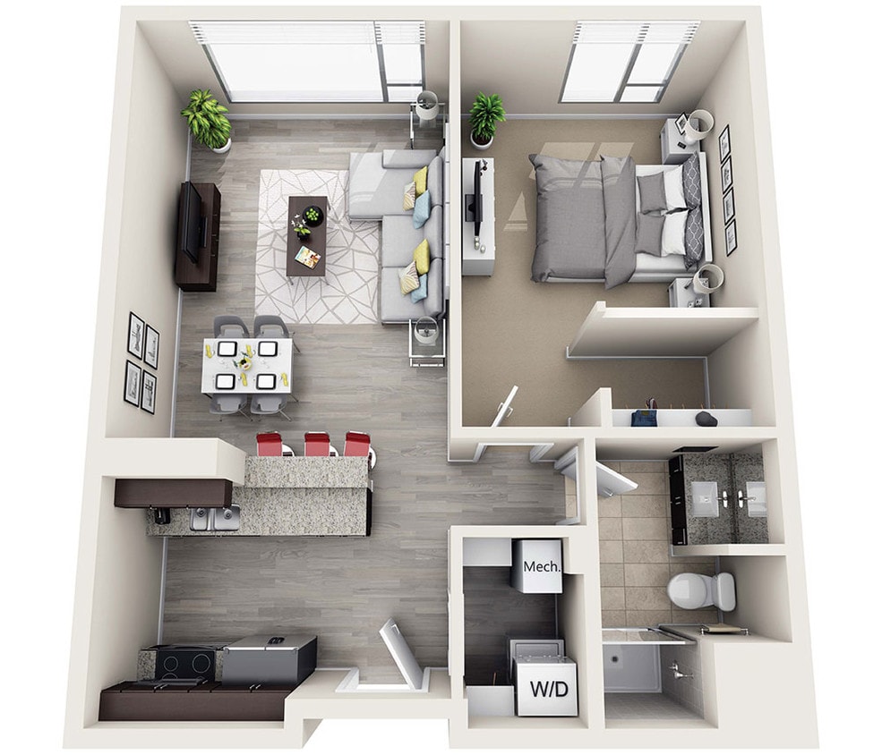 Floor Plan - The Bowie