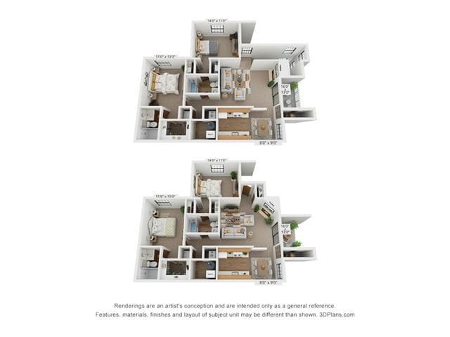 Floor Plan - THE PINYON