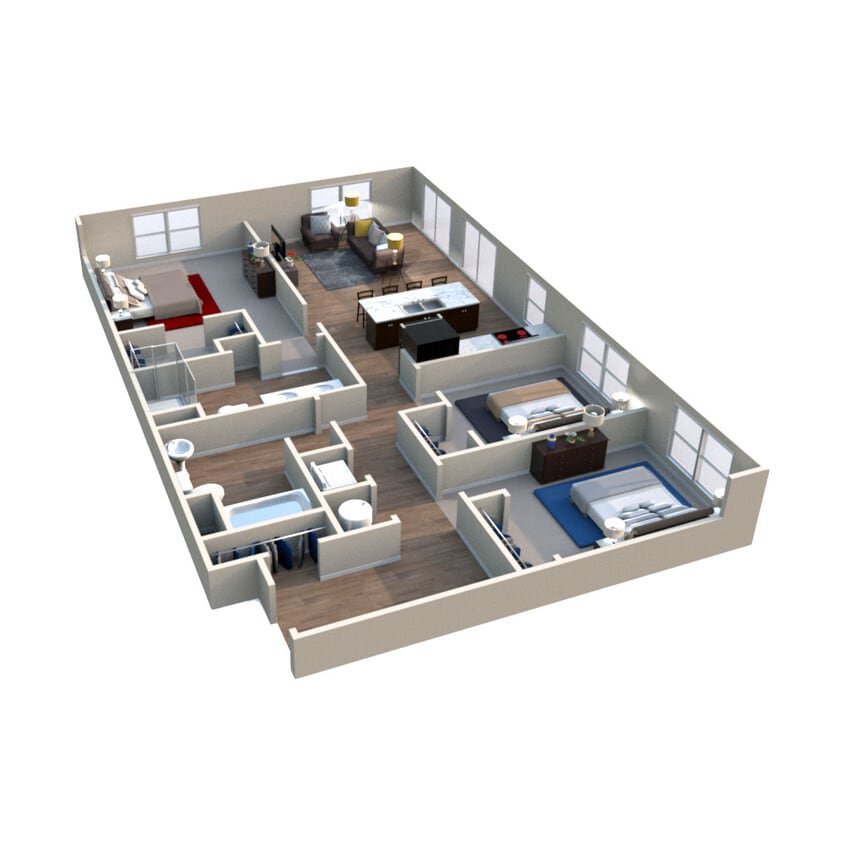 Floor Plan - Water Oak