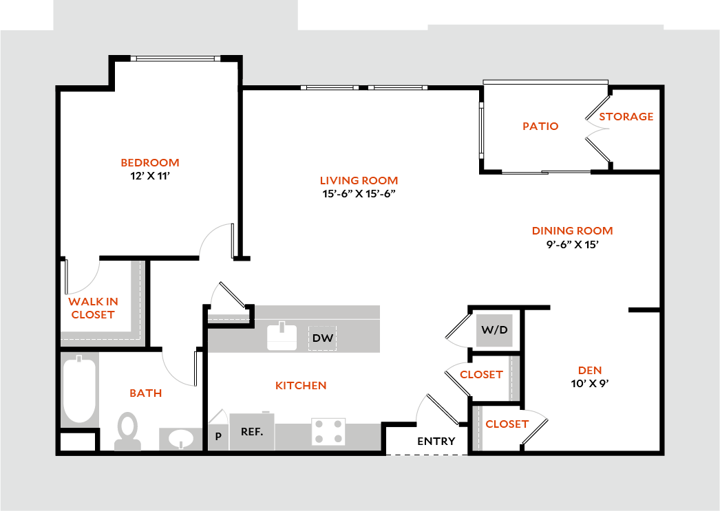 Floor Plan - Plan 1G