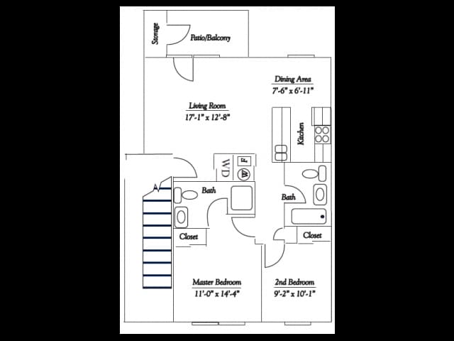 2 Bedroom (b) - 2 Bedroom (b)
