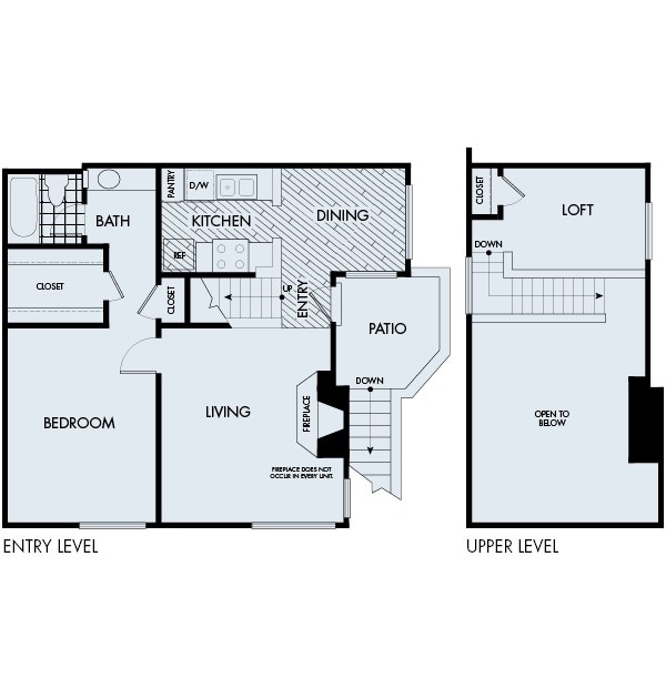 Floor Plan - Woodbridge Plan 1D (Loft)