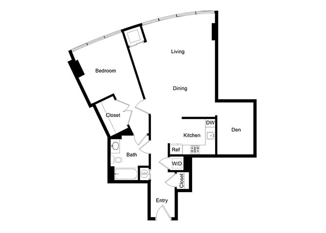 Floor Plan - Den  AD03
