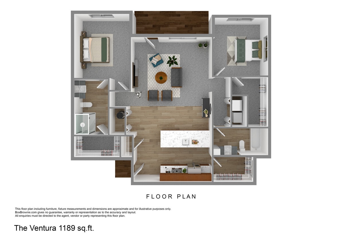 Floor Plan - The Solano