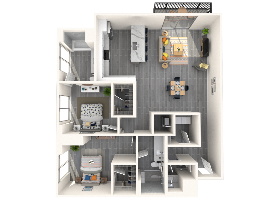 Floor Plan - BS6 - Penthouse South Residence