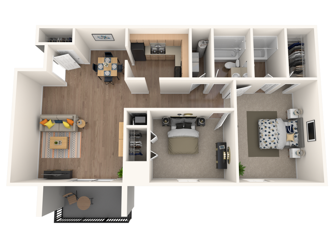 Floor Plan - The Bristol 1
