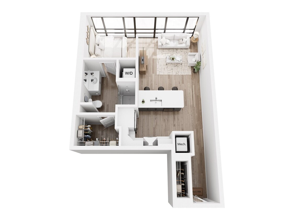 Floor Plan - Loft Studio