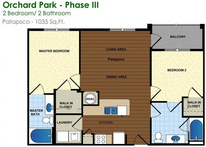 Floor Plan - Patapsco (2/2)