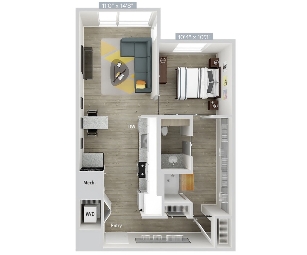 Floor Plan - A5-721SF-Apt419
