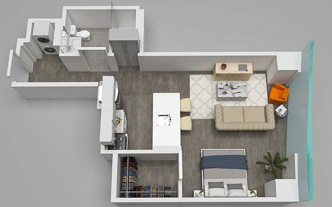 Floor Plan - Studio 06
