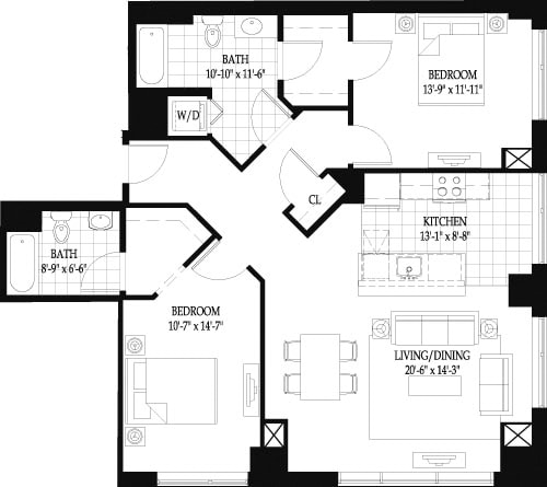 Floor Plan - Vesta 7