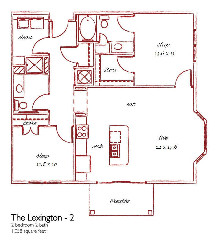 Floor Plan - The Lexington II