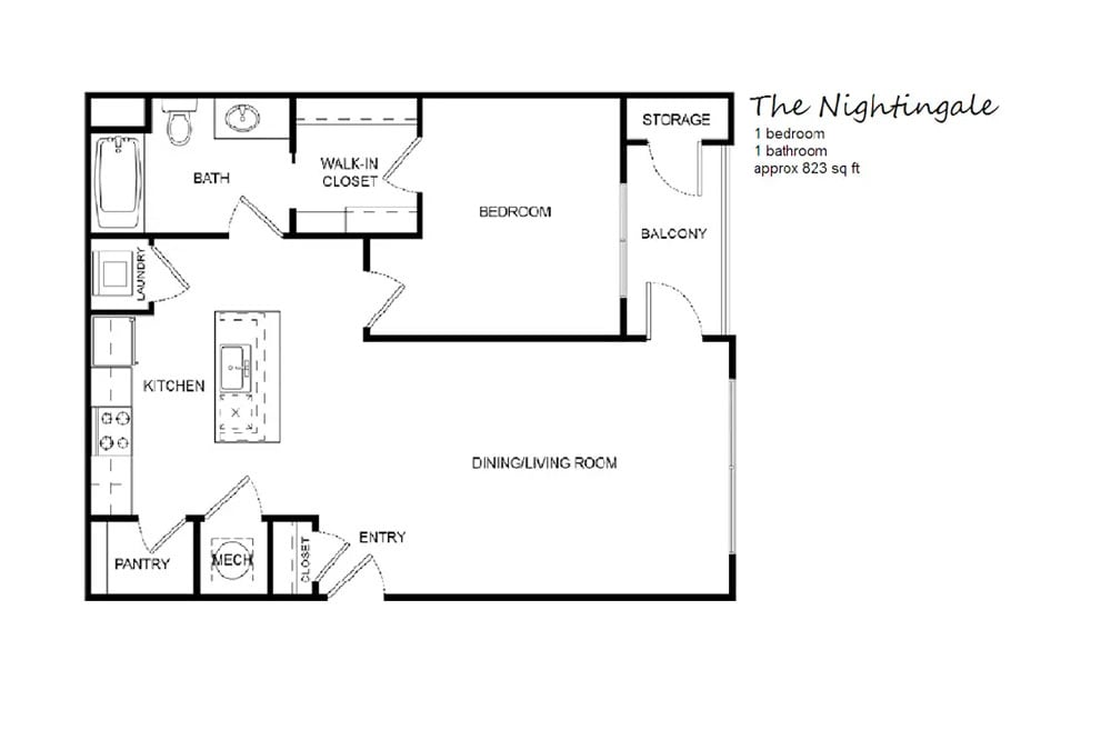 Floor Plan - Nightingale