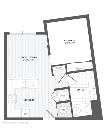 Floor Plan - Studio-S2.1 367 Orange