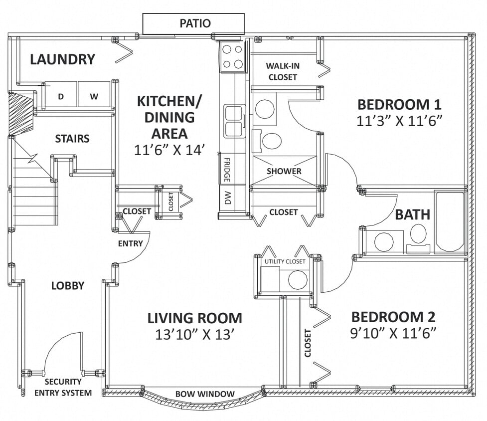 Floor Plan - Maple Terrace