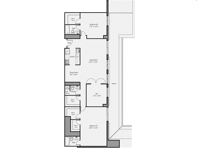2BR/2.5BA - B7DP