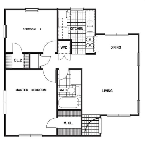B1 - 2 Bedroom