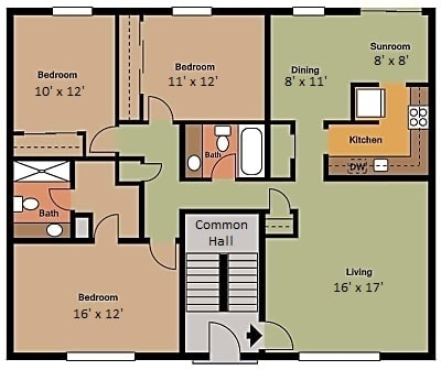 Floor Plan - THE WELLINGTON