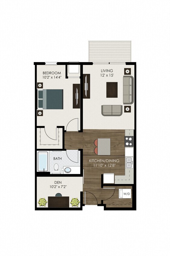 Floor Plan - The Reservoir