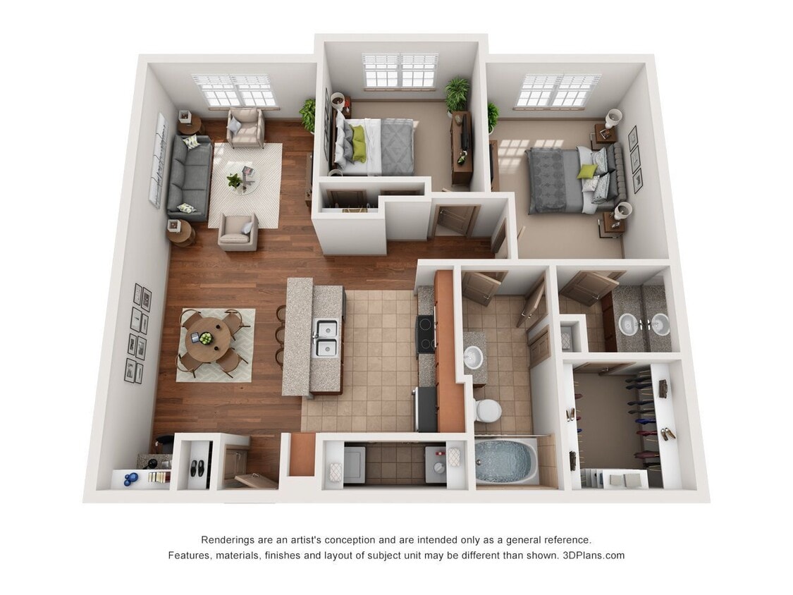 Montage at Cinco Ranch - The James - 1 Beds - 1 Baths - 965 Sq. ft. - The James