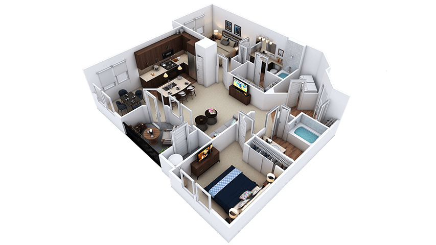 Floor Plan - Beaver Creek Renovated