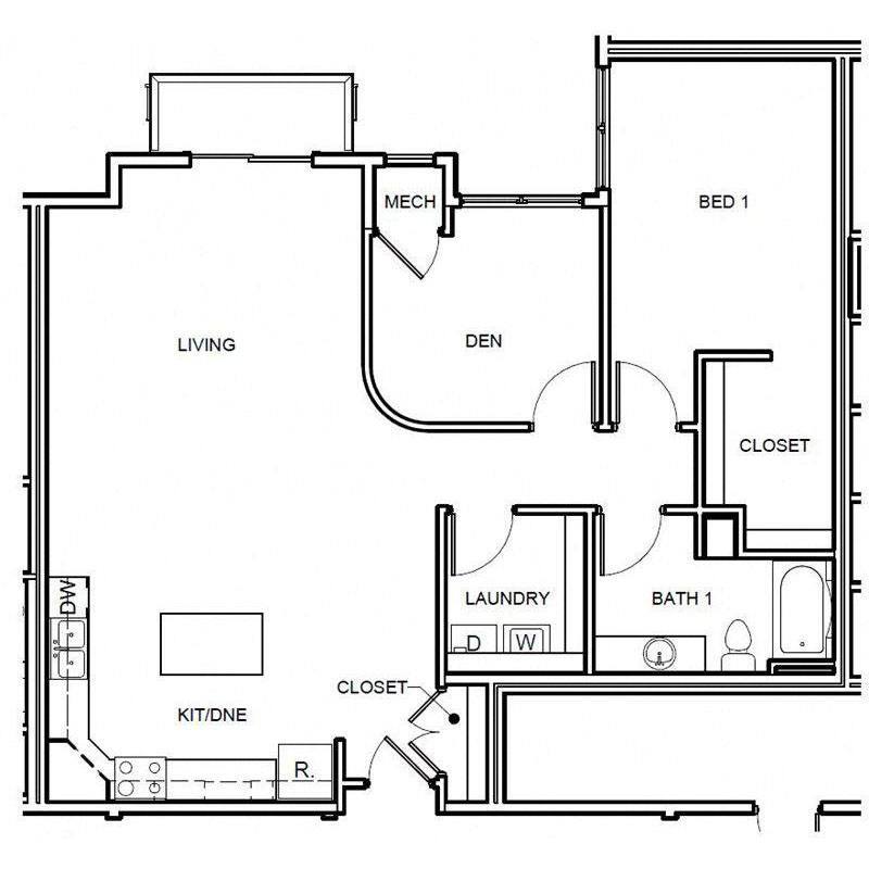 Floor Plan - Woodpecker with Den