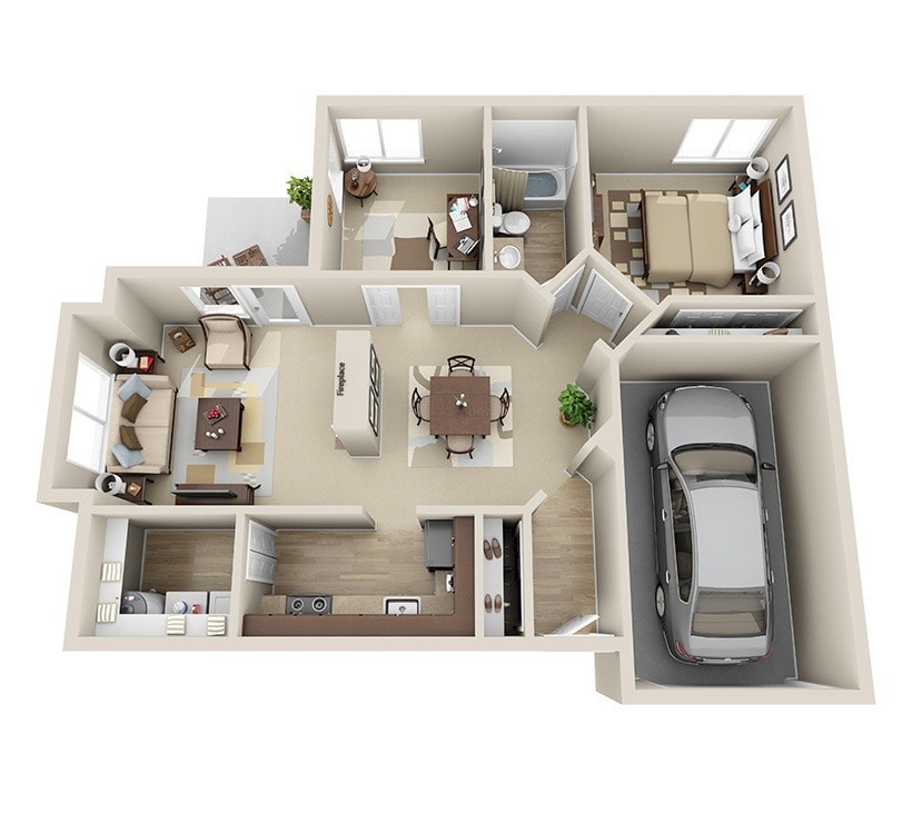 Floor Plan - Residence 7 Luxury