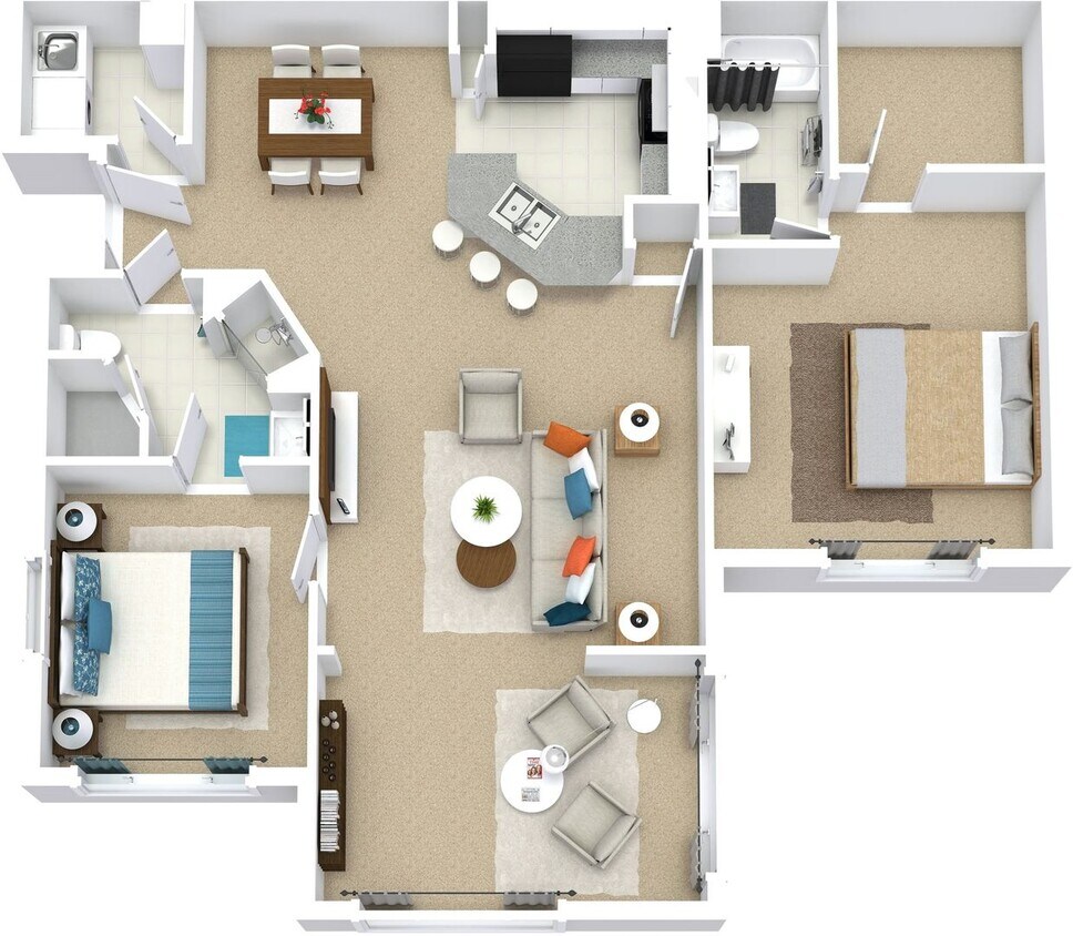 Floor Plan - Cypress b3wx
