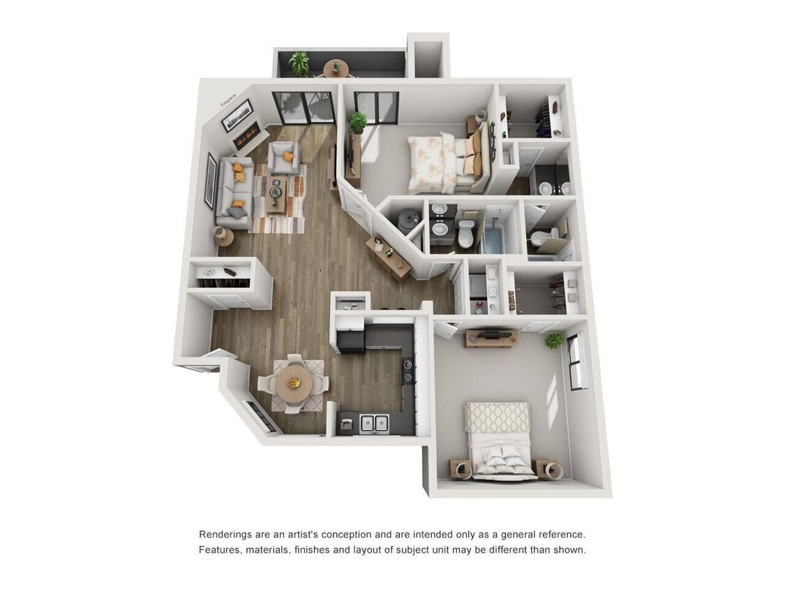 Floor Plan - Mediterranean