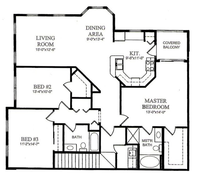 Floor Plan - The Buckingham