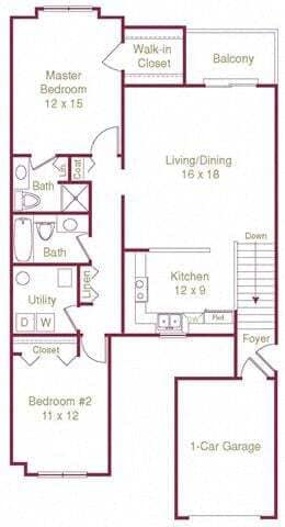 Floor Plan - The Carrington