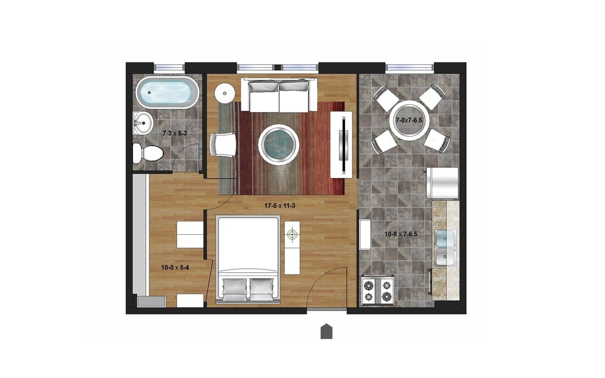 Floor Plan - Studio B